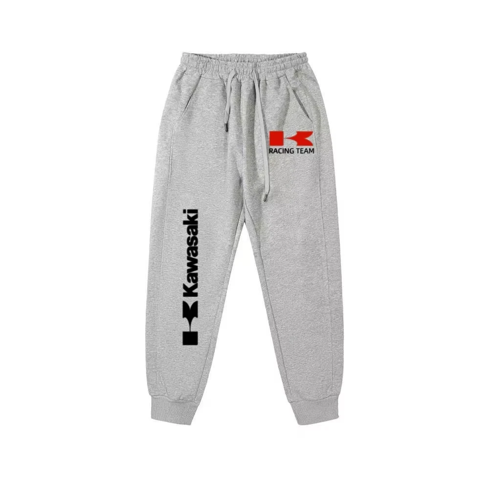 

Мотоциклетные штаны Kawasaki для мужчин и женщин, осенние и зимние свободные мотоциклетные тяжелые спортивные штаны для езды на мотоцикле, повседневные футболки