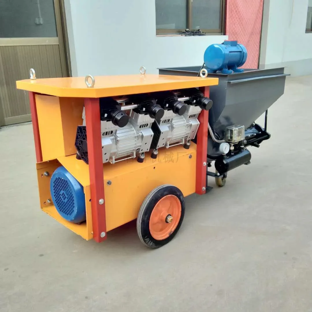 

Electric Diesel Concrete Wall Plastering Machine New Cement Mortar Spraying Plasterer Equipment