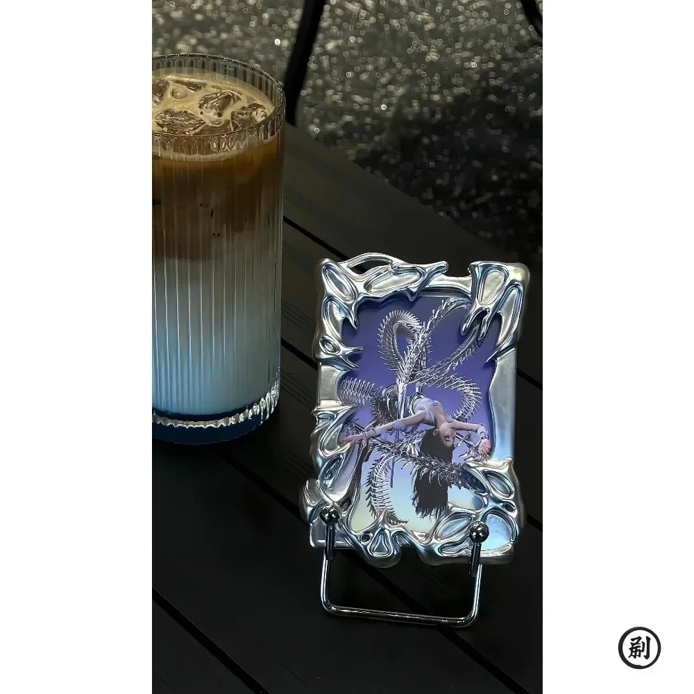 حامل بطاقات الصور المطلية بالكهرباء - غطاء حماية لبطاقة Kpop Star مخصص #5