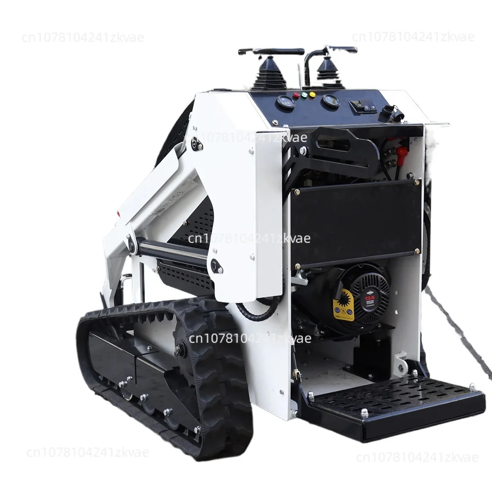 50HP HTHY430 Mini Skid Steer Diesel Loader Cheap Wheel Loader EPA Engine Compact Skid Steer Loader