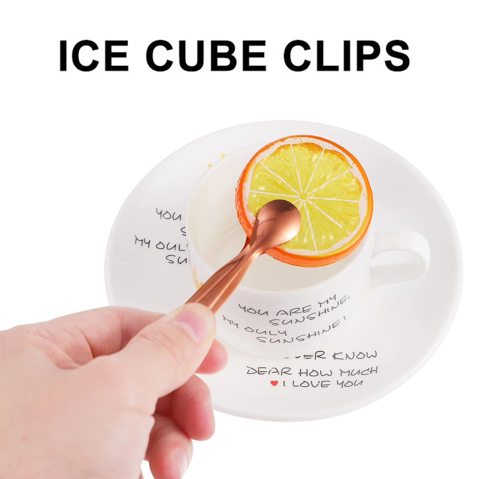 

8pcs Stainless Steel Ice Food Heat Resistant Rustproof Light Weight Serving Tongs For Cocktails Whiskeys Iced Drinks Kitchen Bar