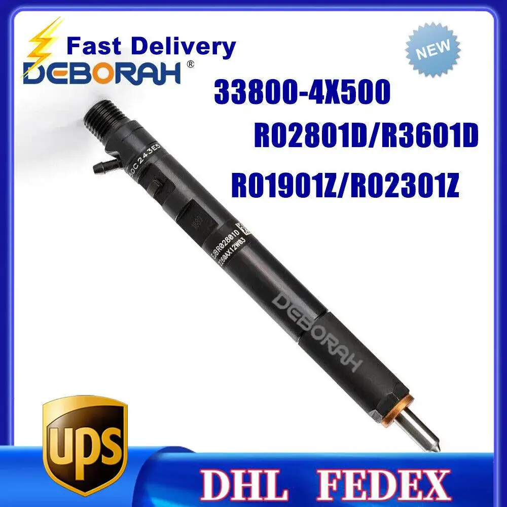 33800-4X500 New Delphi Diesel Fuel Injector for Hyundai Terracan Kia