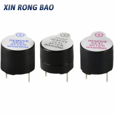 10PCS 3v 5v 12v Active Buzzer 12095 Magnetic Long Continous Beep Tone 12*9.5mm