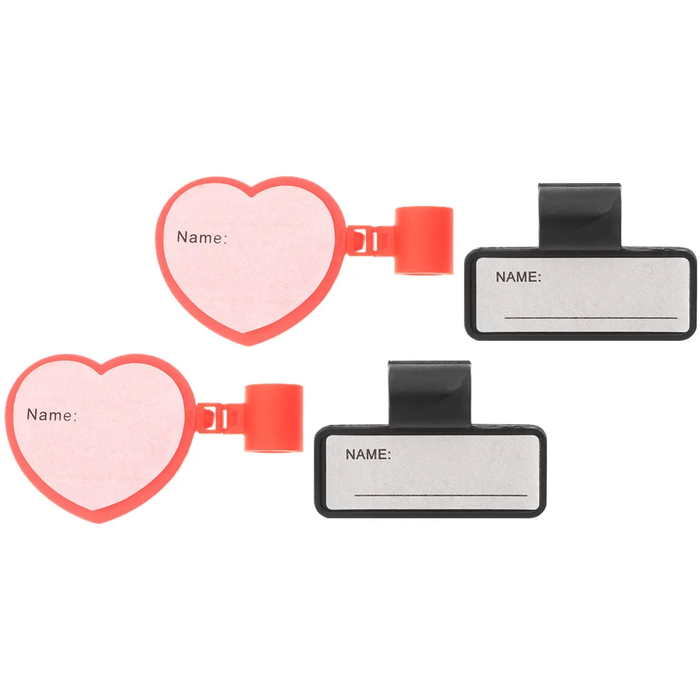 4-шт стетоскоп именной бирки этикетки идентификационная карта персонализированный аксессуар деловая медсестра