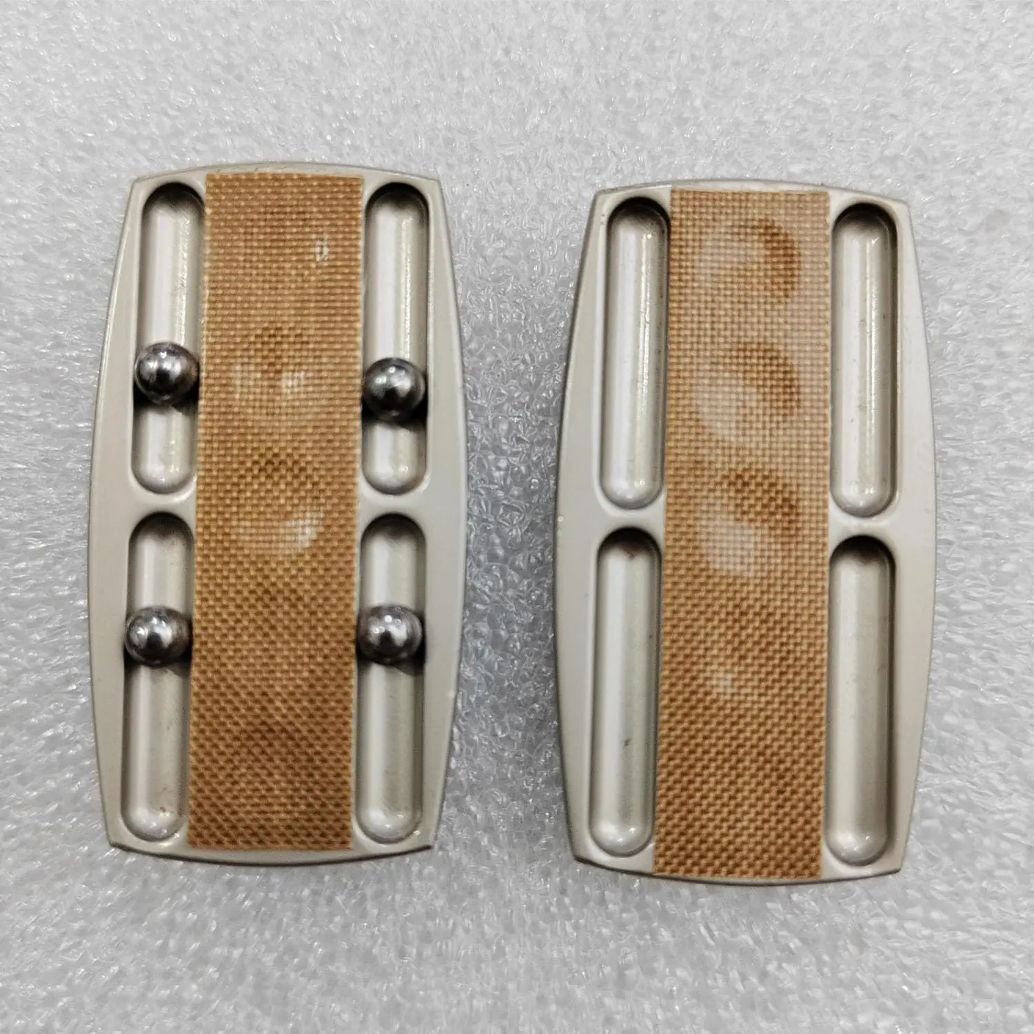 Metal Haptic Slider Push Card Fidget Toy Fingertip Gyroscope for Adult Stress Relief Cool Office Desk Gadget Gift