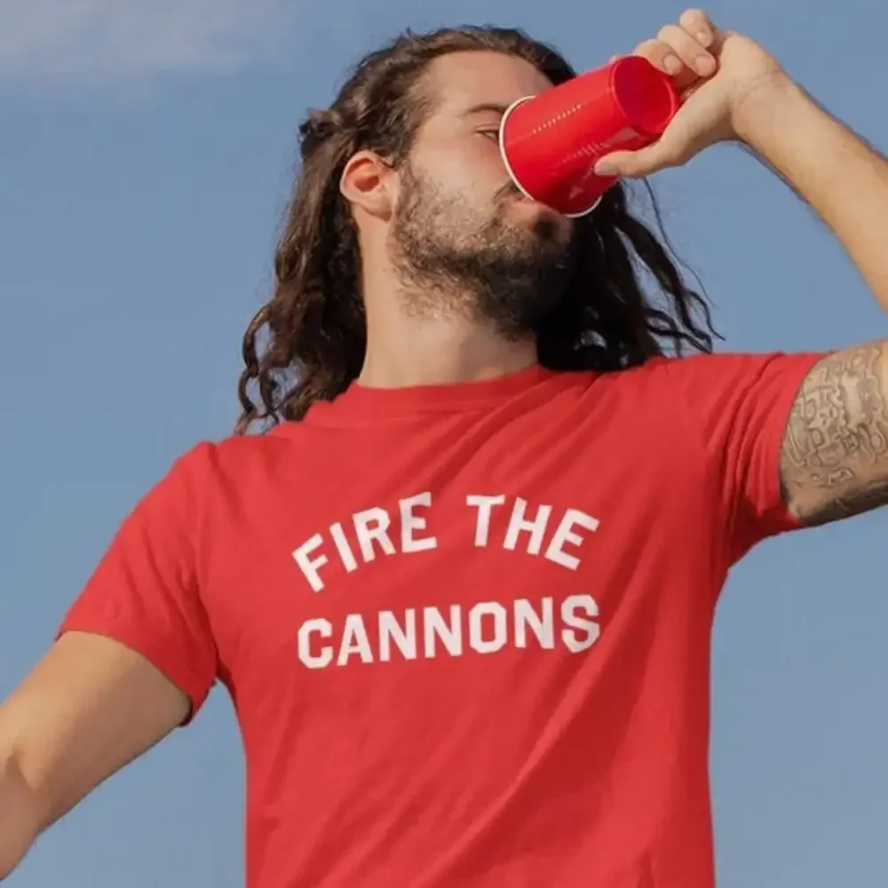 

Tampa Bay T Shirt Fire The Cannons Football Bucs