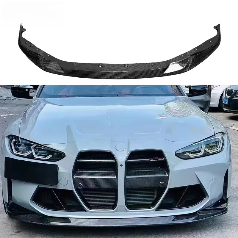 Wholesale High Quality Carbon Fiber Front Lip Splitter For BMW G80 M3 G82 M4 2021+ R44 Style Direct Replacement Exterior Parts