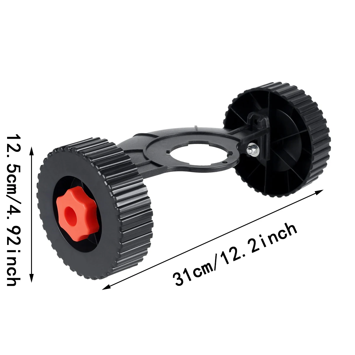 Adjustable Lawn mower Support Wheel Universal Flexible Detachable Auxiliary Wheel Quick Change Trimmer Head Accessories