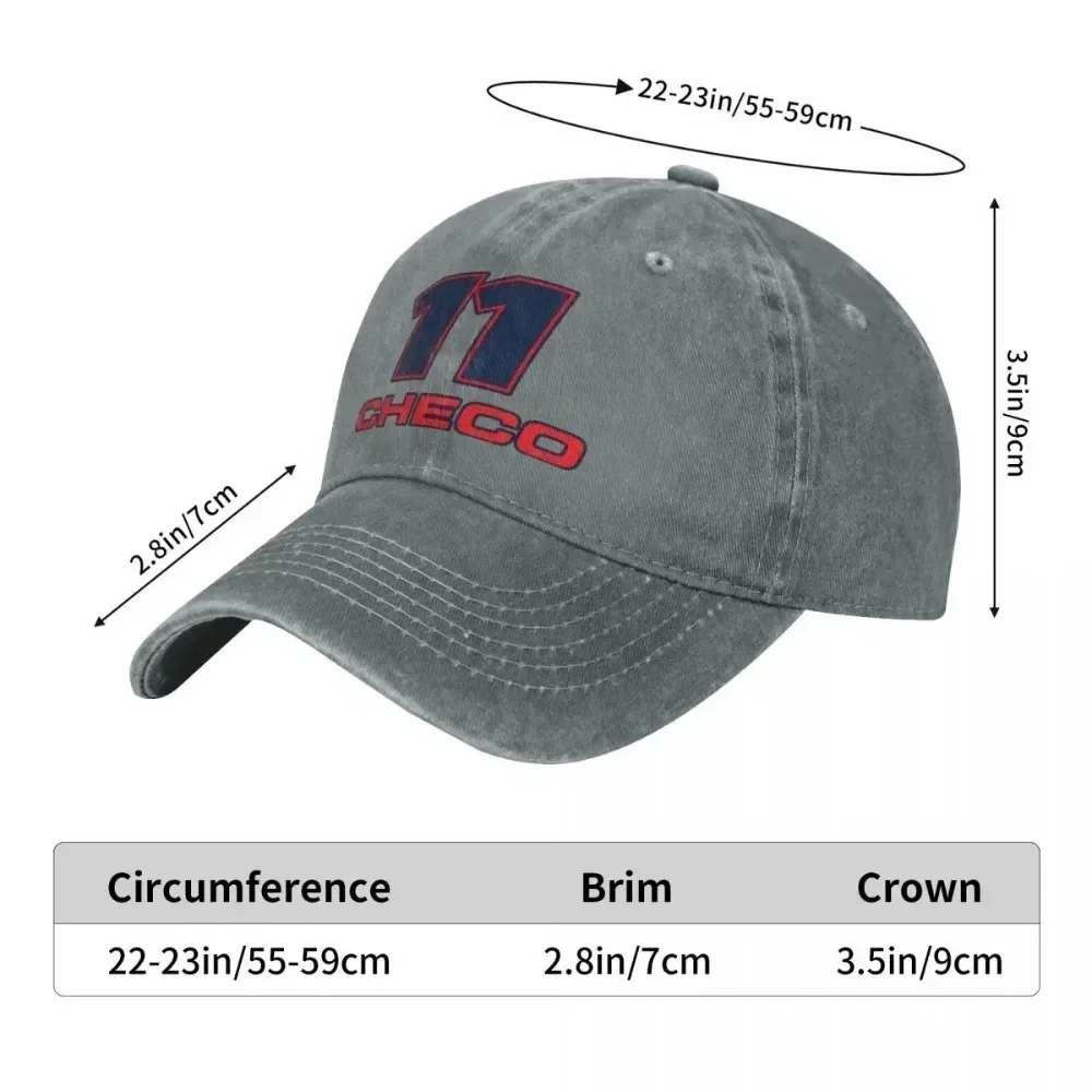 2026 Caps Sergio 'Checo' Perez 11 - Formula Fashion Baseball Peaked Men's Hat Women's Black