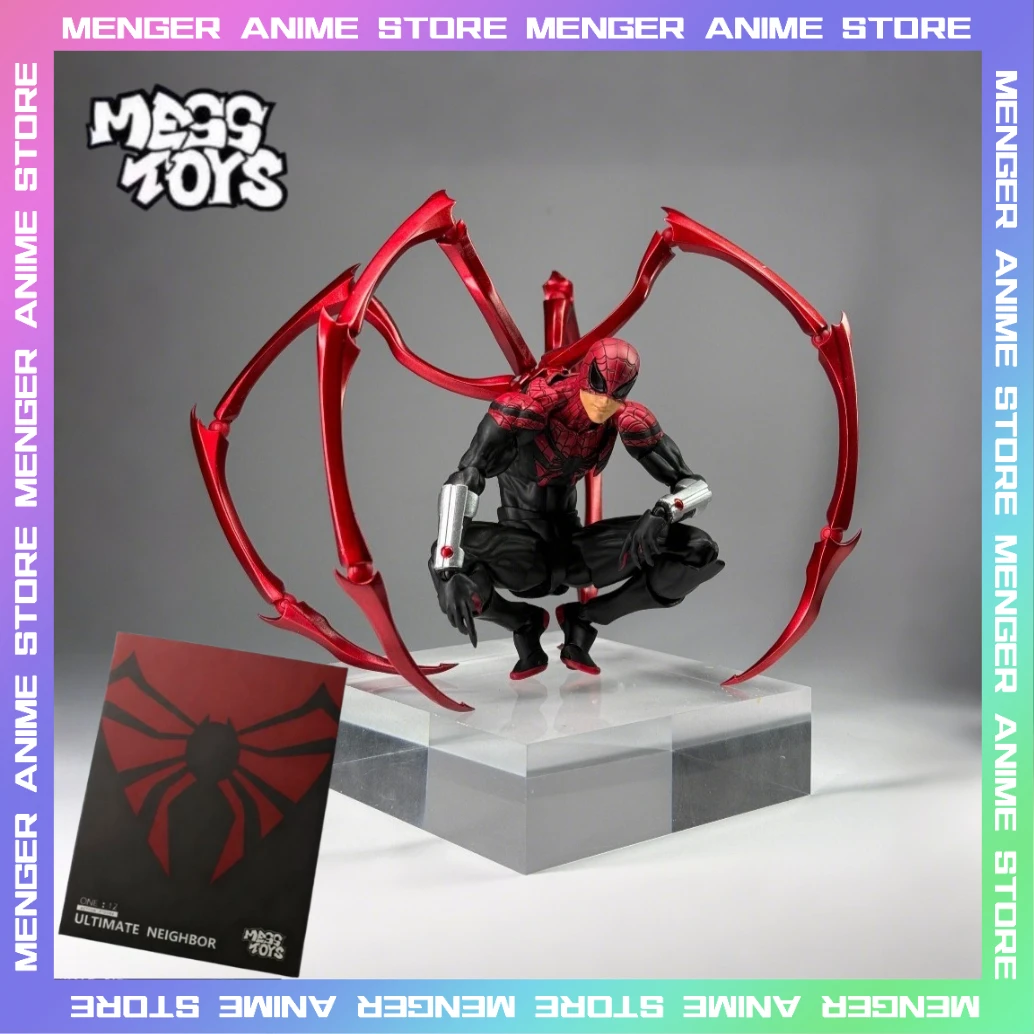 

MESS TOYS Miles Superior Фигурка Человека-Паука Модель Аниме Фигурка Максимальное Сосед Экшн Коллекционные Игрушки Подарки На День Рождения