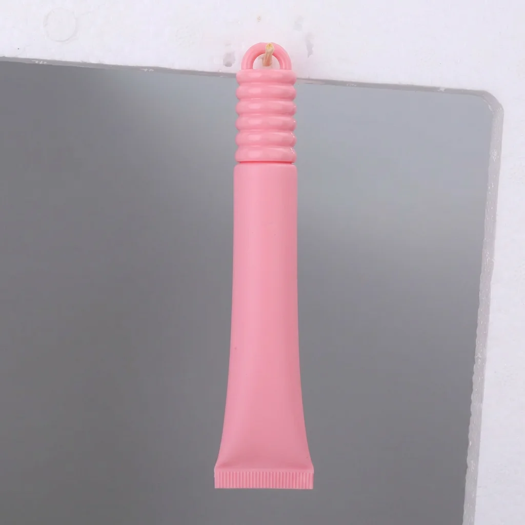 Refillable Squeeze Tube Customizable Lip Oil Dispenser Lip Balm Tube Pink Empty Lip Gloss Tubes For Beauty Brands Business Trip