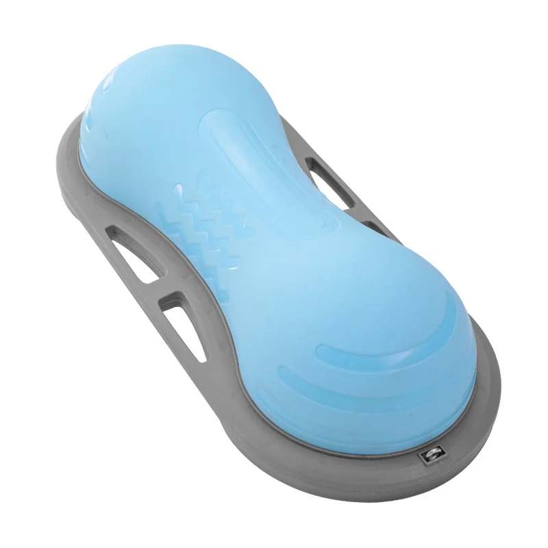 

Wholesale 80cm Capsule Anti-Burst Fitness Ball Custom PVC Peanut Yoga Half Balance Ball Yoga Peanut Ball