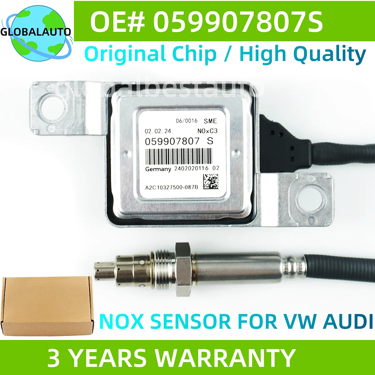 

059907807S Original New Nitrogen Oxide Sensor Nox Sensor For Audi Q7 Volkswagen TOUAREG 7L TDI 3.0L