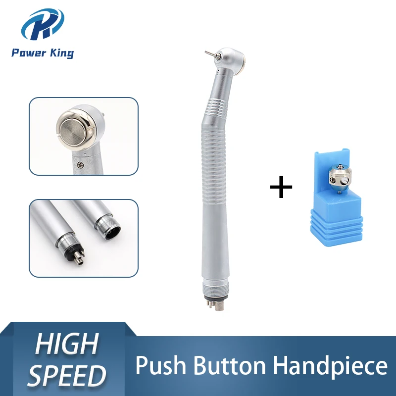 

High Speed Dental Handpiece with Rotor Dentistry Push Button High Rotation Pen 2 Hole 4 Hole Water Spray E Generator Kavo Type