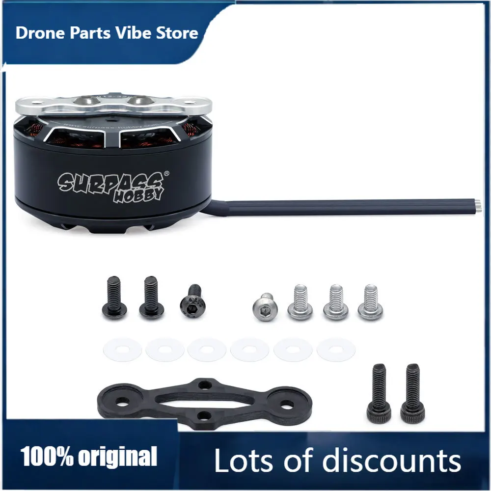 

Бесколлекторный мотор FySURPASS HOBBY 320KV для FPV-дронов — стальной вал 6,0 мм; прямые выводы 70 мм; высокотемпературный; запчасти для FPV-дронов DIY