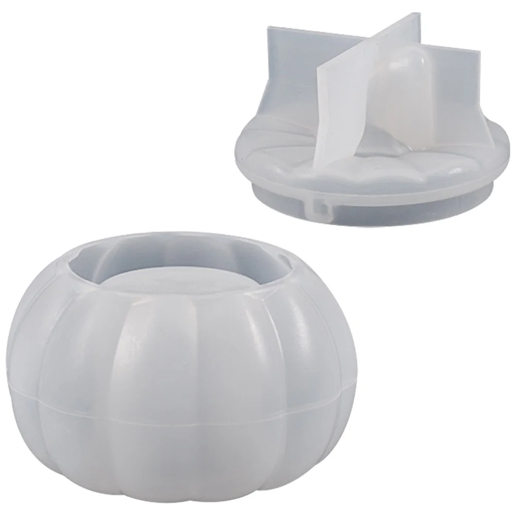 

1 Set Halloween Silicone Pumpkin Candy For Diy Crafts Epoxy Making Storage Jar Mold Pumpkin Shaped Candy Jar Making Mold Easy