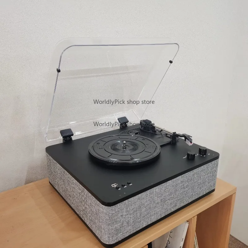 High Quality Retro Classic Gramophone for Bluetooth USB 5V Input Vinyl Record Player for Home Use Wireless Display and Play