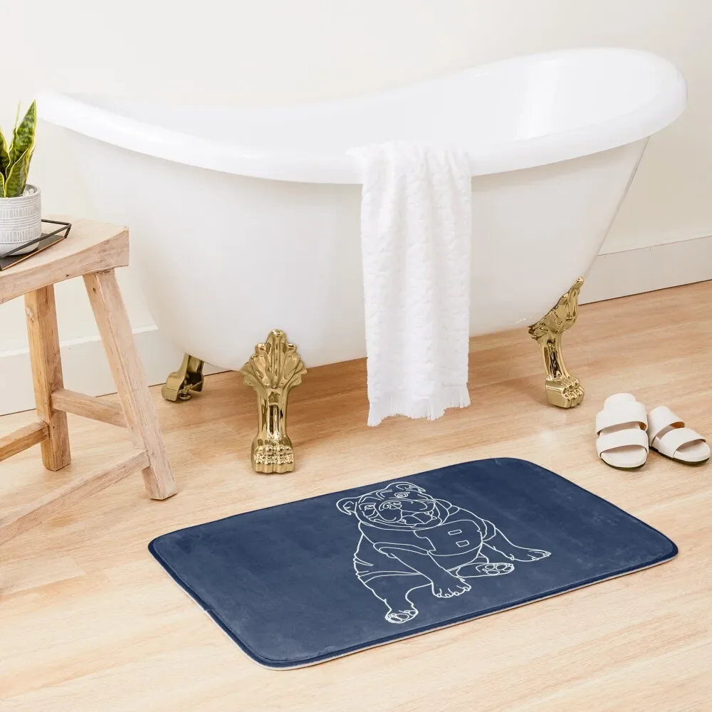 

Trip - Butler Blue III Bath Mat Anti-Skid Shower Bathroom Supplies Mat