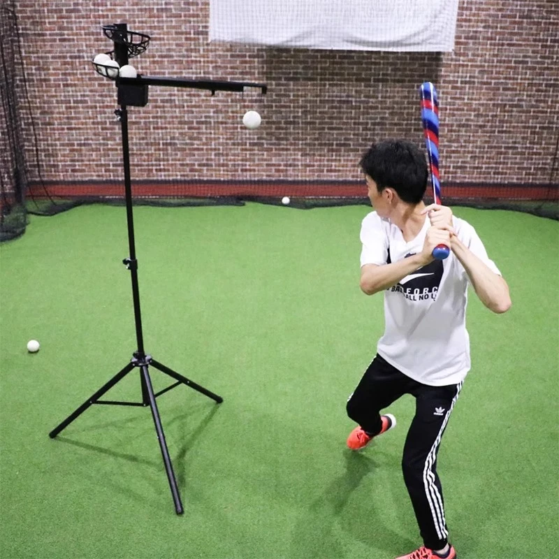 Baseball Drop Machine Single Percussion Training Service Device Swing