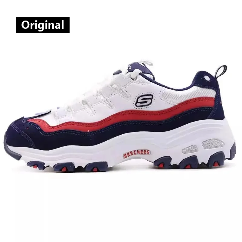 Skechers 여성용 스니커즈, 레트로 충격 흡수 팬더 슈즈, 캐주얼 패션