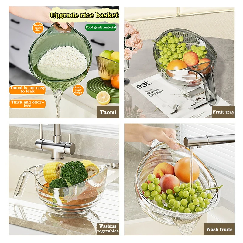 Multi-Functional Drain Basket Sink Kitchen Sink Strainer Basket Strainer Sink Washing Basket Home Organizer Drain Fruit Strainer