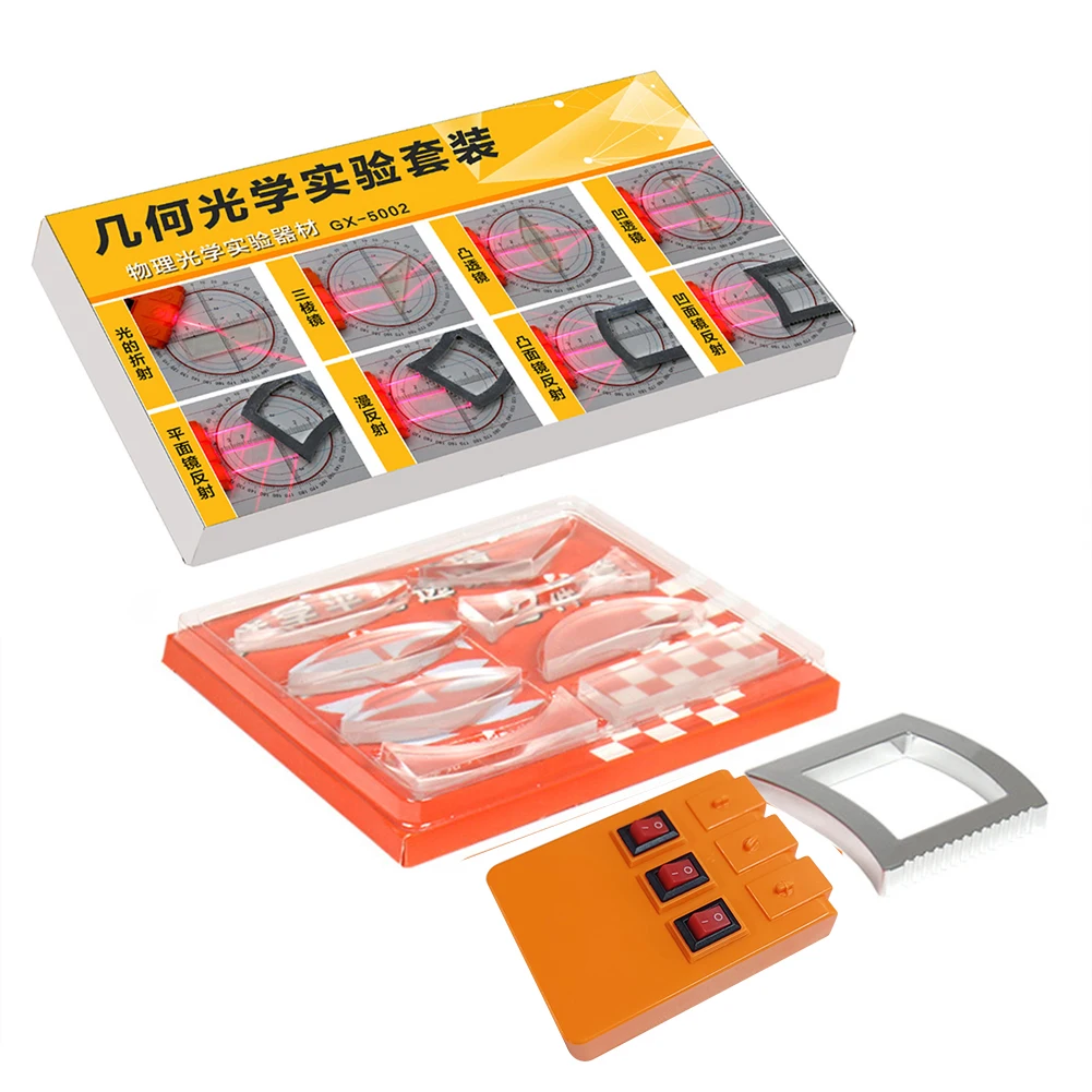 Lens Imaging Equipment Tools Refraction Optical Experiment Set Teaching Aids Learning Kits for Teacher Student Education