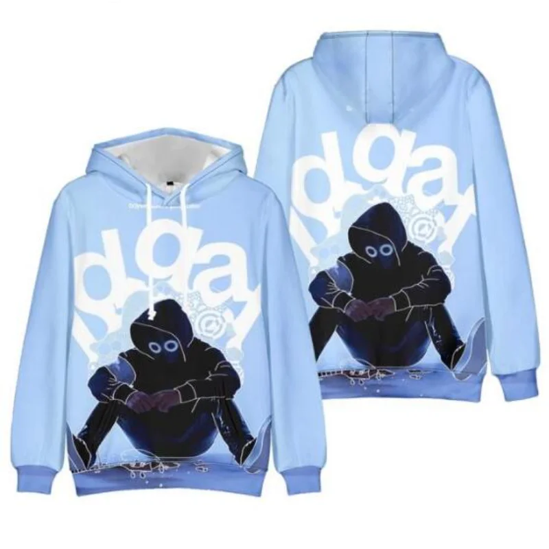 Anime Boywithuke TOXIC IDGAF Understand Merch 3D Hoodie Men/women Harajuku Sweatshirt Streetwear Hip Hop Pullovers Hooded Jacket