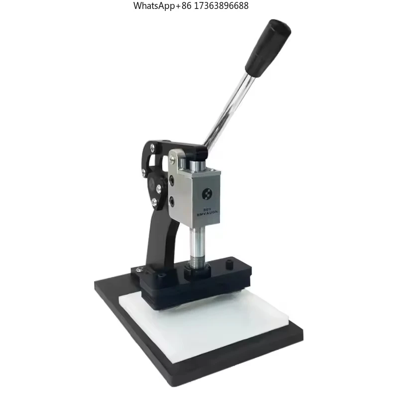 2026 Customizable Hand Pressure Dumbbell Tensile Sample Cutter Rubber Plastic Paper Cutter Cutting Machine