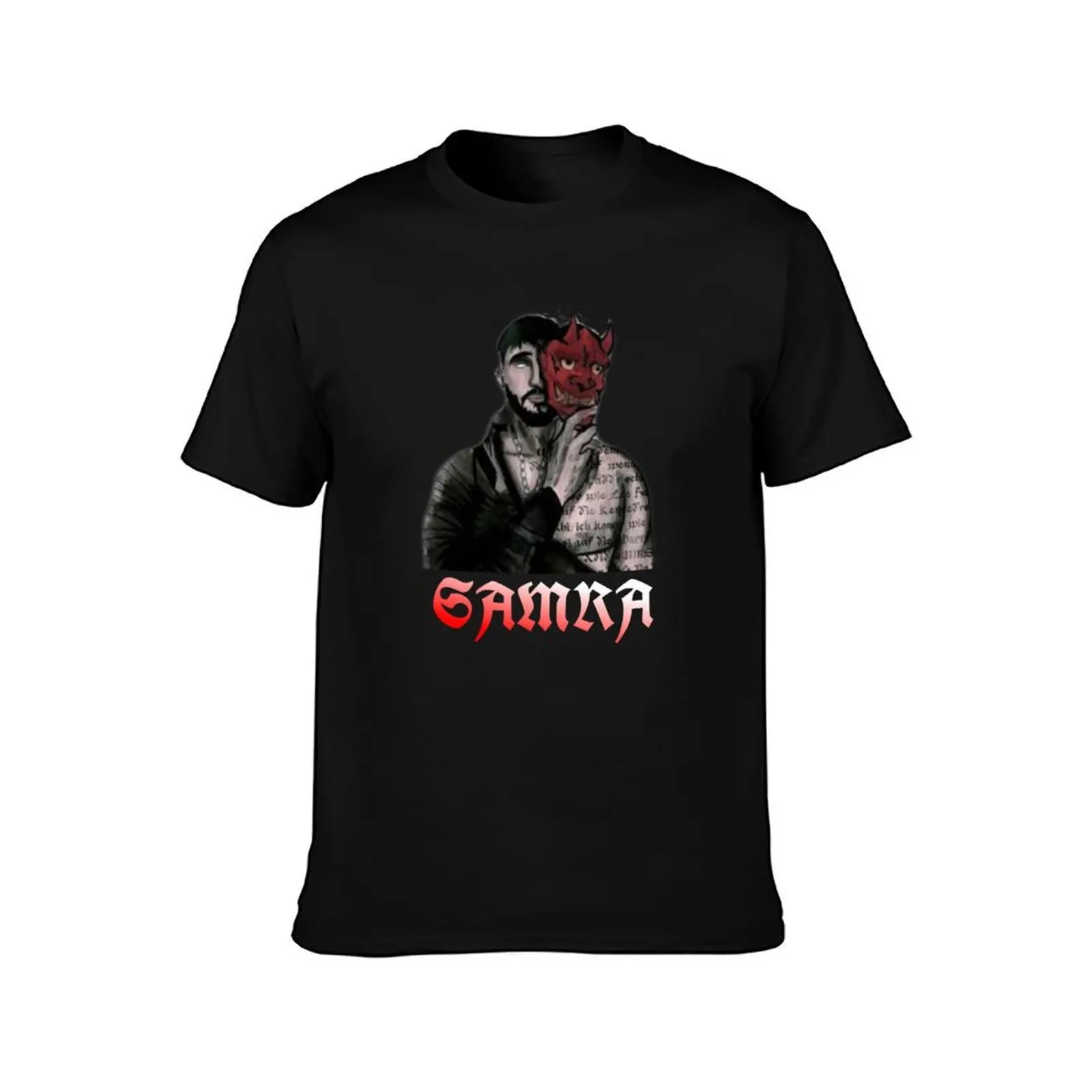 Samra Lucifer T-Shirt Minimalist Graphic Tee Shirt T-Shirt