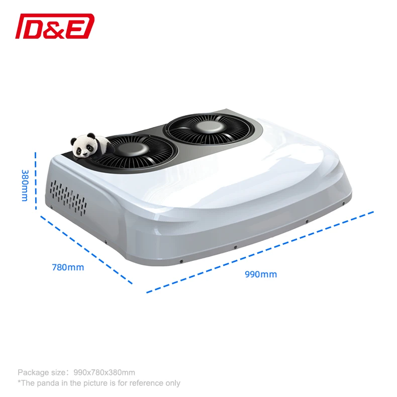 

Компактный кондиционер на крыше с двойными вентиляторами, 24 В, кондиционер разъемного типа для кабины для автофургона, грузовика, кемпера, средний размер