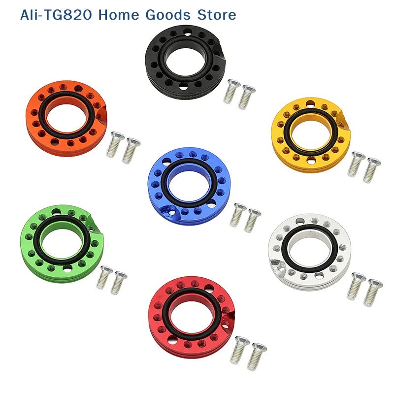 [TG820]28mm Colorful CNC Carb Adjuster Carburetor Inlet Manifold Spinner Plate Adaptor For Pit Dirt Bikes Buggy