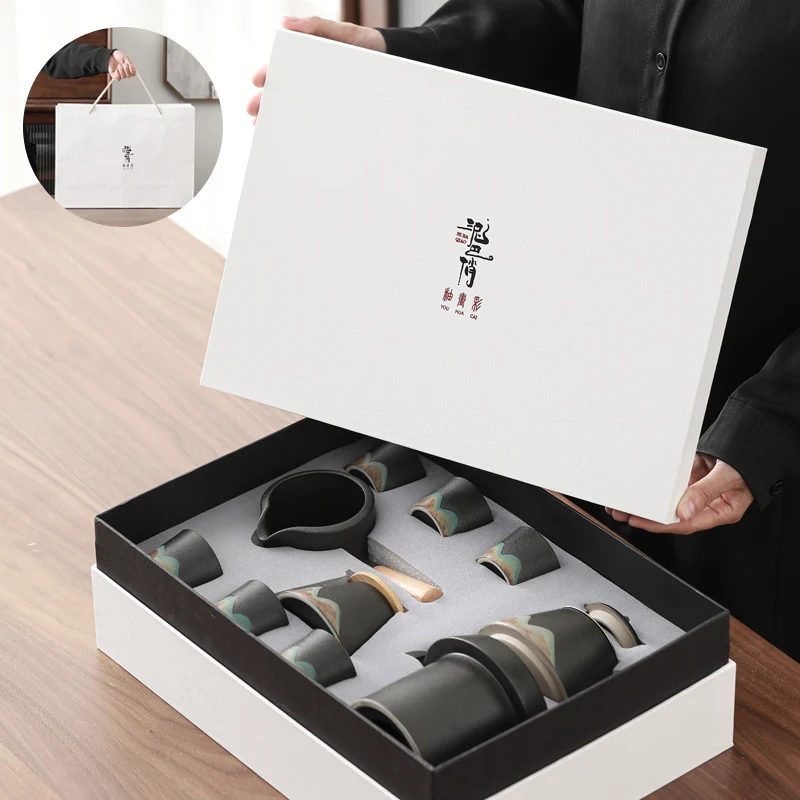 Yunhuantang Climber Yuanshan Automatic Tea Set Home Lazy Tea Set Office Visitor Custom Logo