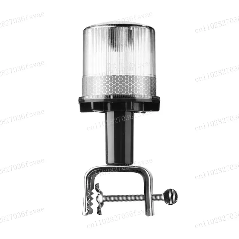 

Solar Flash Long Bright Fixed Signal Strobe Anchor Beacon Light Multifunctional Red and Green Mast Light