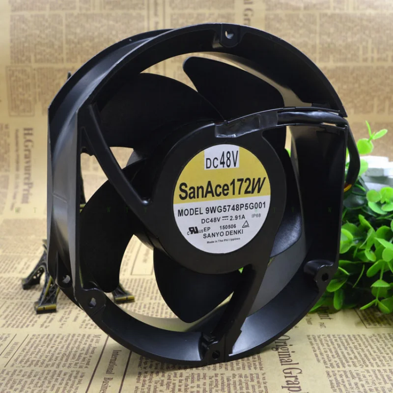 

H For Original Ocean SanAce172W 9WG5748P5G001 170 * 150mm 48V 2.91A fan