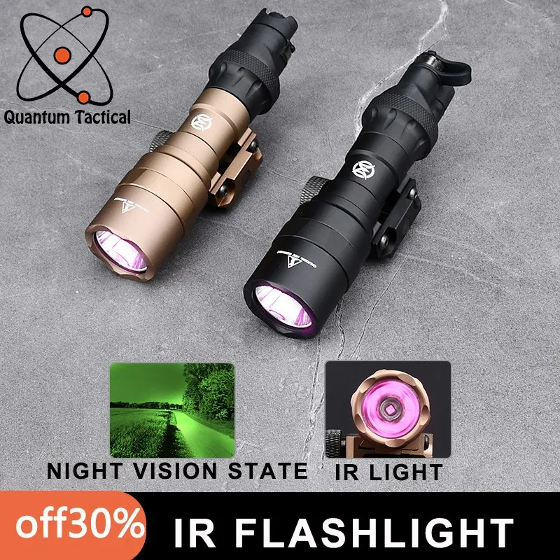 Tactical Wadsn M300 ScoutLight M300C IR Lighting illuminator Flashlight 850nm Wavelength For Outdoor Hunting Airsoft Accessories