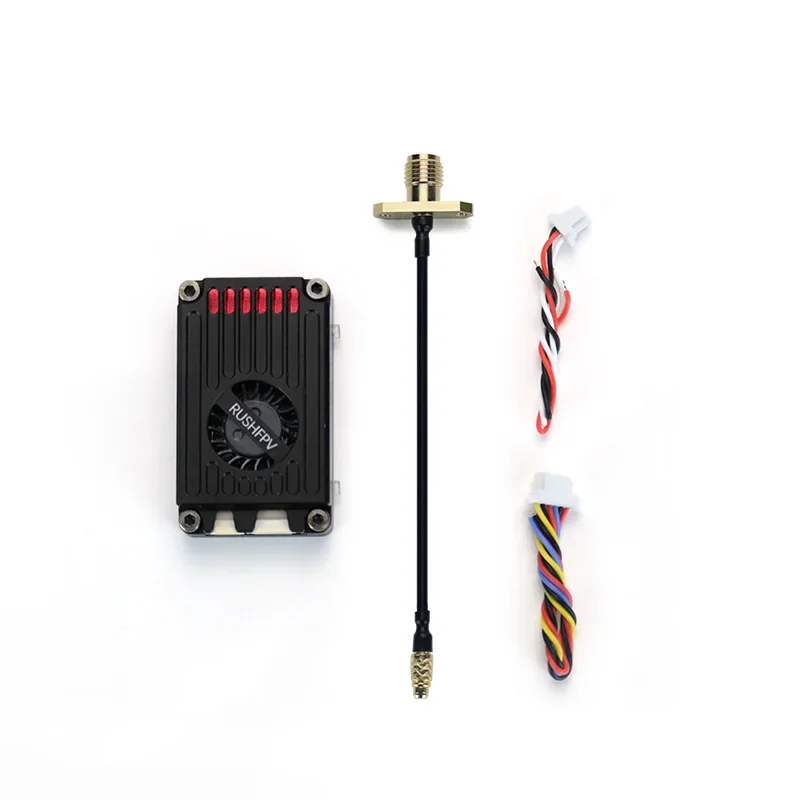 Rushfpv Max Solo Xband 4.9G Trasmissione di immagini simulate Guscio CNC Tempo di alta potenza Viaggio Air-craft