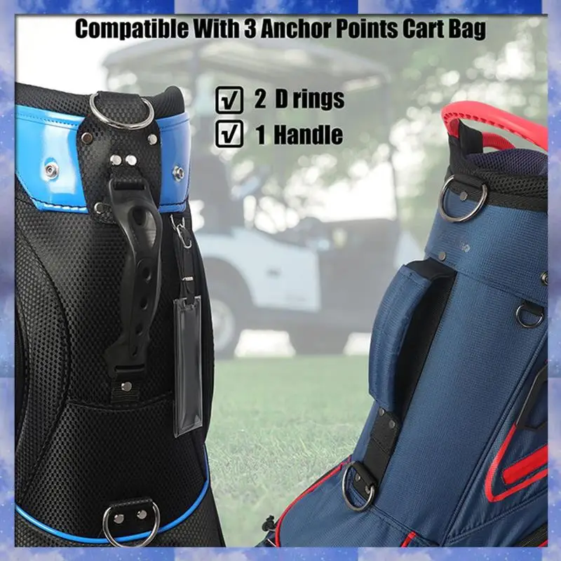 A35F New Golf Bag Strap,Golf Bag Straps Replacement Backpack Straps, Adjustable Durable Comfortable Golf Carry Bag Strap Durable