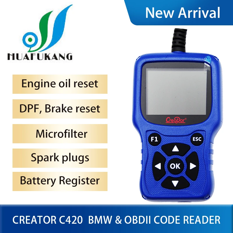 New Creator C420 OBD2 scanner for BMW and min Code Reader Scanner updated version C110 OBD2 Code Scanner For Diagnostic Scanner