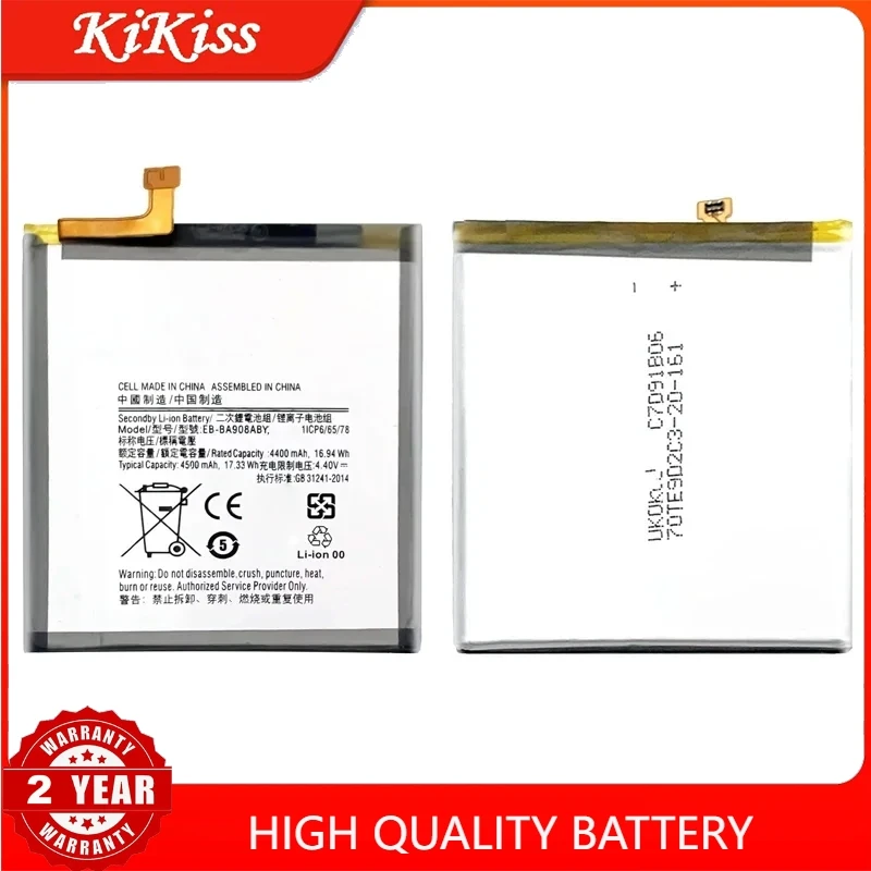 Bateria de substituição Samsung Galaxy A90 5G, EB-BA908 ABY, 4400mAh