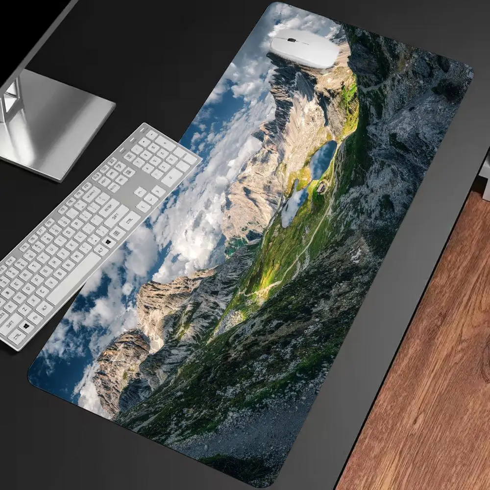

Alpine Valley Lakes Mouse Pad Multi-Size non-slip Gaming mouse pad Gamer E-Sports Mat Game Mechanical Keyboard XXL Desk Mat