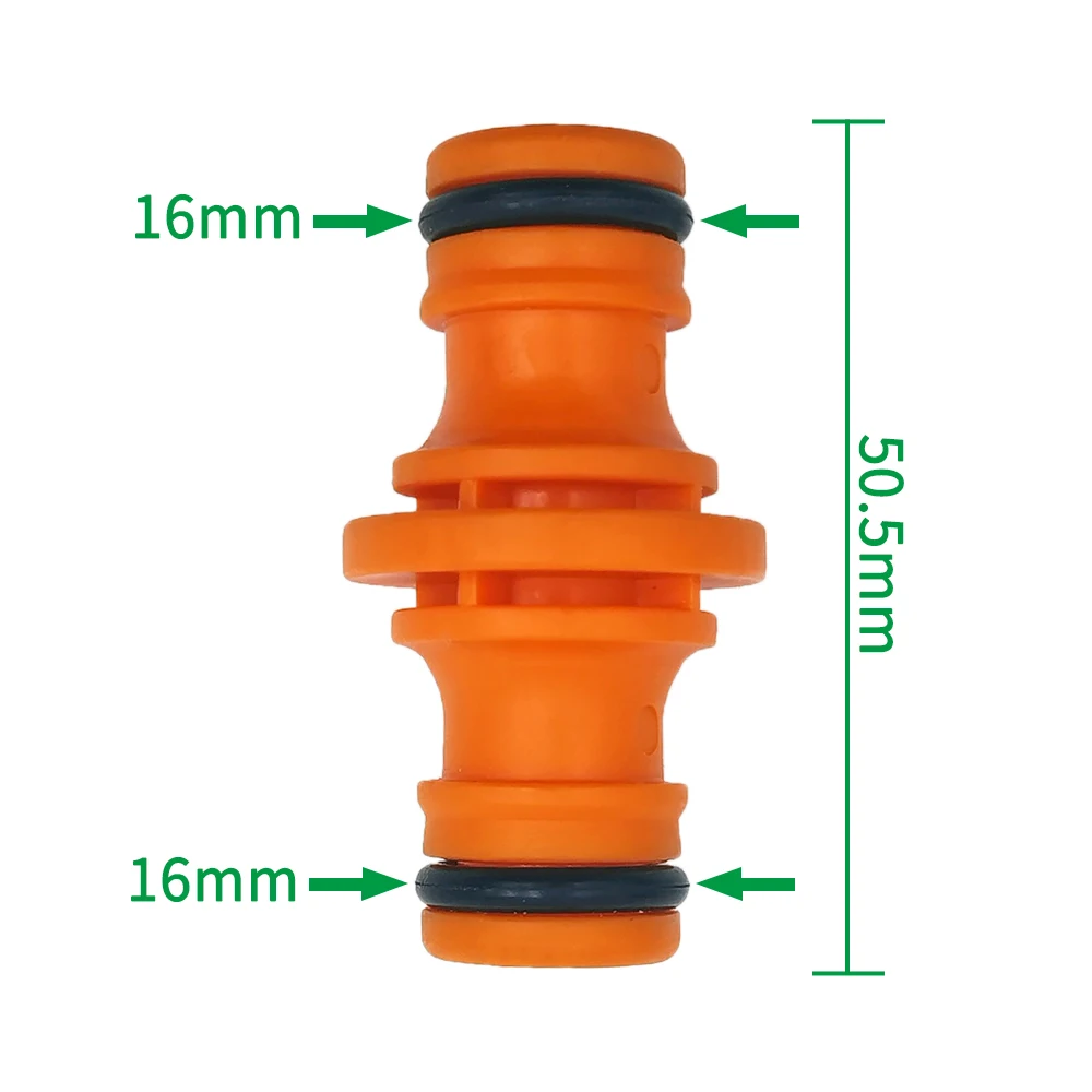 5Pcs 1 2 Inch Garden Hose Tubing Fitting Pipe Quick Drip Irrigation Watering System for Greenhouse Joiner Repair Connector Kit