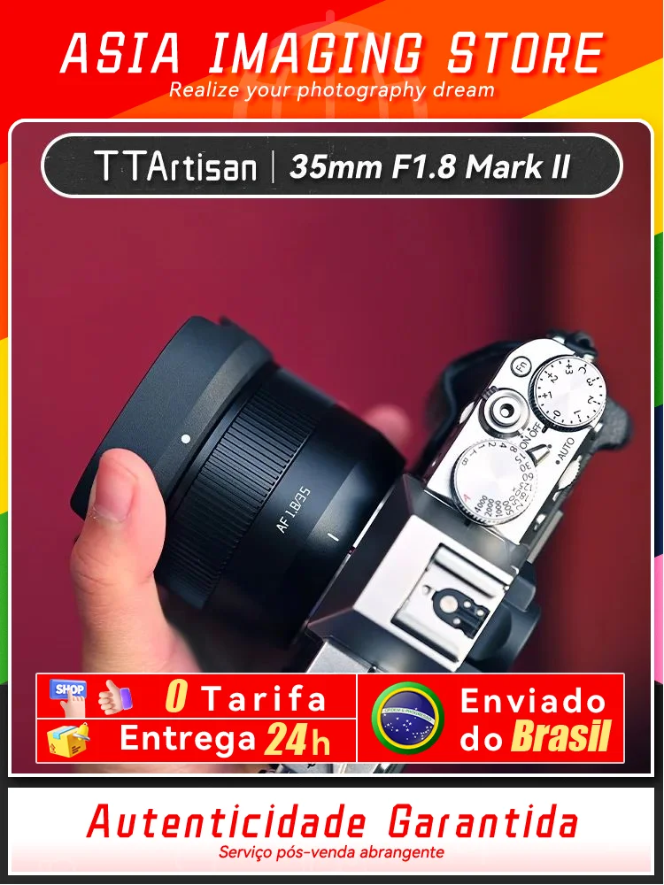 TTArtisan AF 35mm F1.8 Mark ll Auto Focus APS-C  Camera  Lens for sony E ZVE-10 A6400 A6300 A6500 Nikon Z Z50 Z50II ZFC 35 1.8