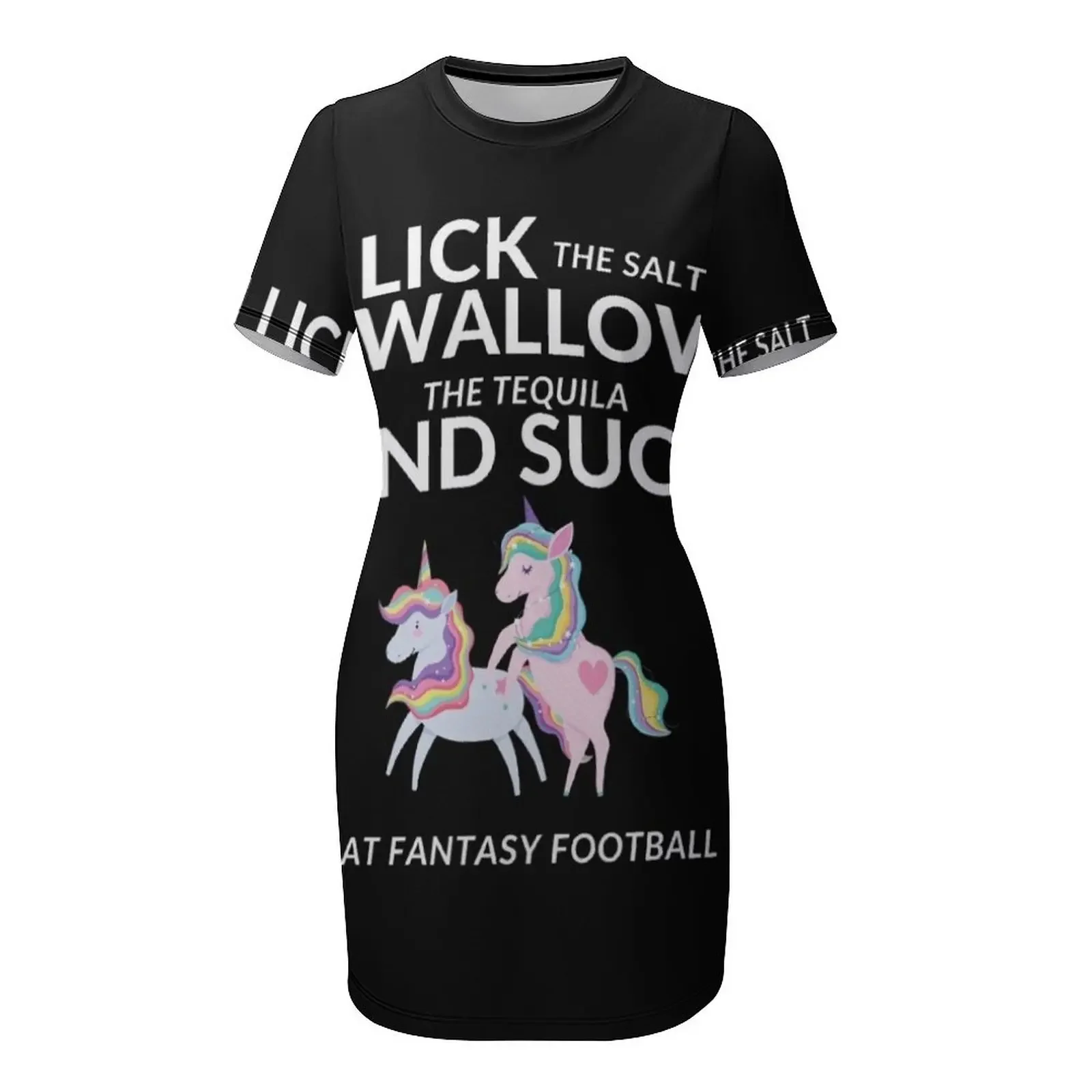 Fantasy Football Loser, I Suck At Fantasy Football Short Sleeved Dress dress for women dress women summer 2024 dresses for prom