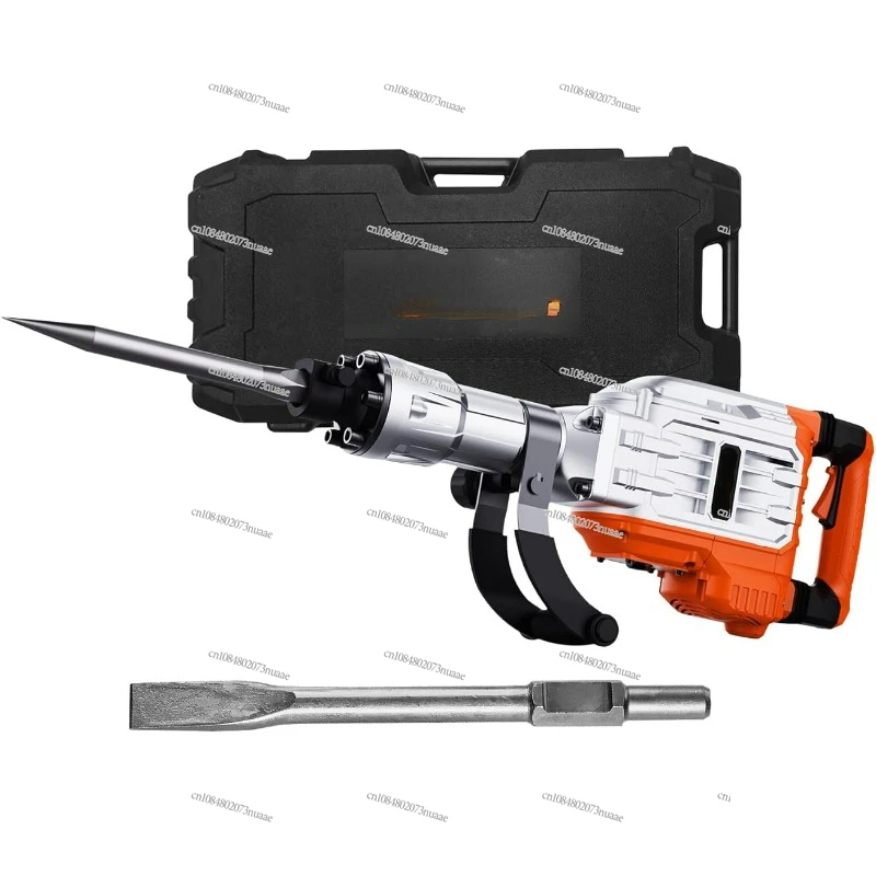 Demolition Jack Hammer, MAX 3500W Jack Hammer Concrete Breaker 1900 BPM Heavy Duty Electric Jack Hammer, 2pcs Chisel