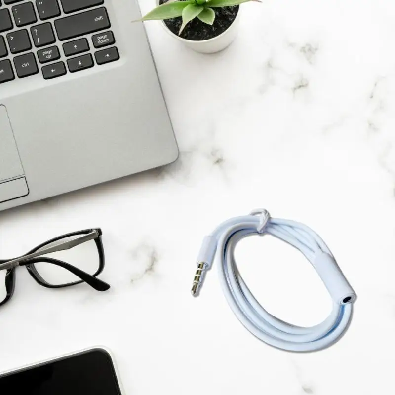 652F 3.5mm 수 포트 스테레오 3.5mm 암 커넥터 스피커 케이블 어댑터 케이블