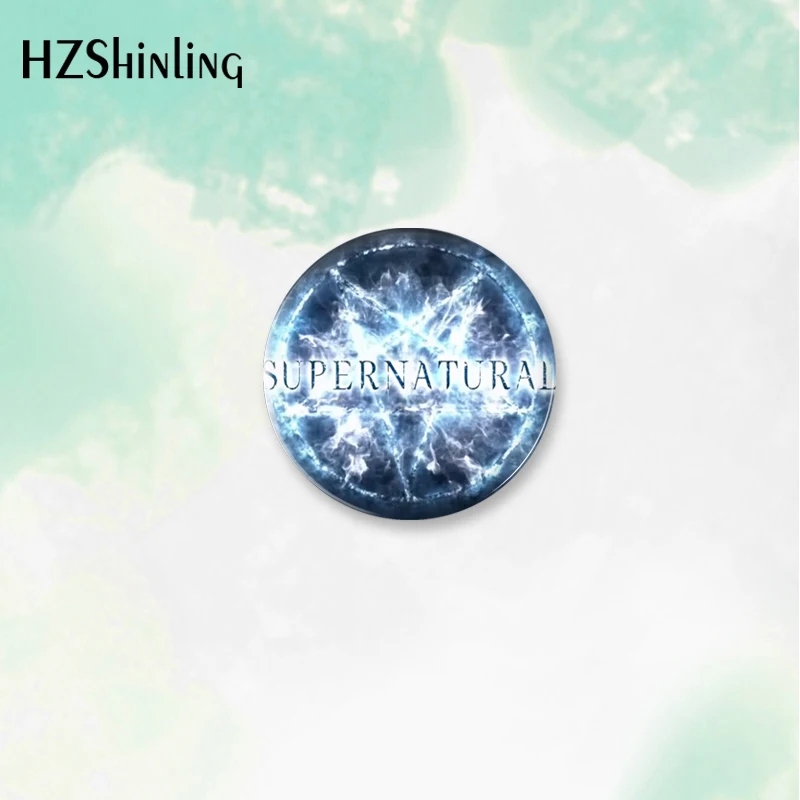 2023 New Cartoon Supernatural TV Round Button Badge Brooch For Clothes Backpack Decoration Pin Jewelry