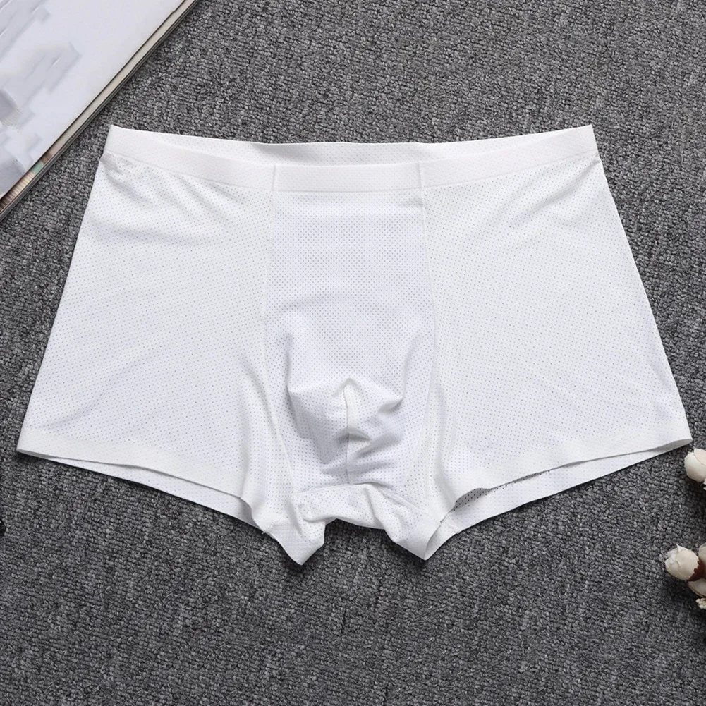

All Seasons Underwear Breathable Boxer Briefs Casual Wear Everyday Use Solid Color Pattern Brand New Condition
