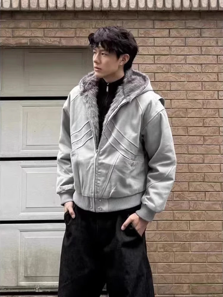 

Мужская хлопковая куртка с капюшоном American Sle Ark Fin Design, зимняя высококачественная теплая утепленная хлопковая верхняя одежда, пальто