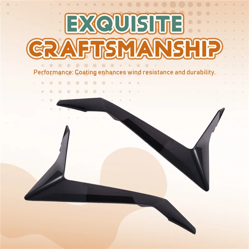 

A85E-For Honda Forza 750 Forza750 2025 Motorcycle Side Air Deflectors Wind Deflector Decorative Side Windshield Leg Fairing