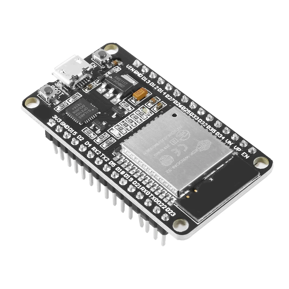 Welding ESP32 Development Board WIFI+ Bluetooth 2-in-1 Dual-core CPU Low-power Internet of Things Cp2102 Chip